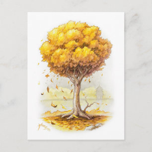 Goldene Ruhe Postkarte