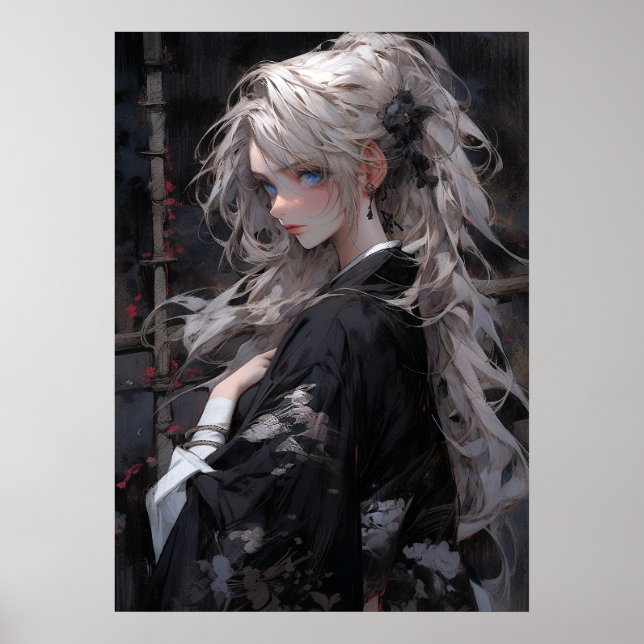 Goldene Ruhe: Schönheit des Ost-Anime Poster (Vorne)