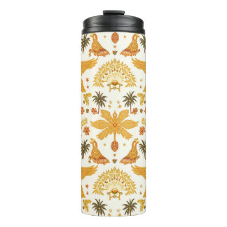 Goldene Sande & Heritage Wings Thermosbecher