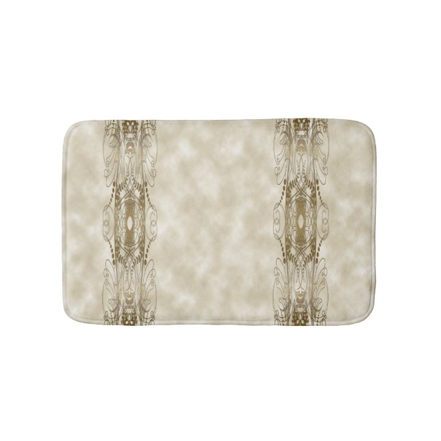 Goldene Säulen Badematte (Vorderseite)