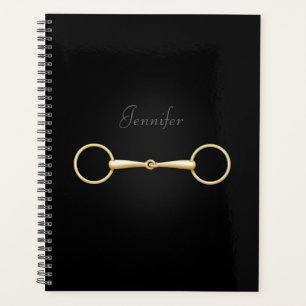 Goldene Schlangenbiss Elegantes Personalisiertes R Planer