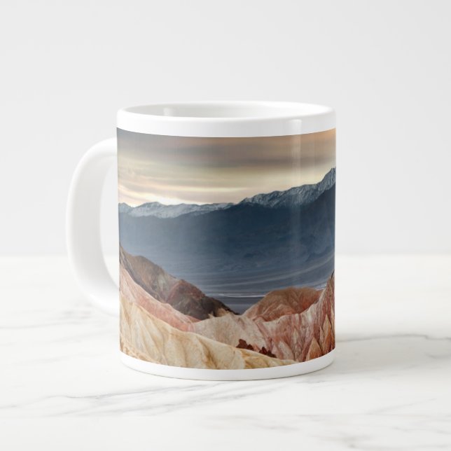 Goldene Schlucht am Sonnenuntergang Jumbo-Tasse (Vorderseite Links)