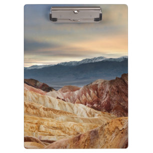 Goldene Schlucht am Sonnenuntergang Klemmbrett