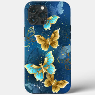 Goldene Schmetterlinge Case-Mate iPhone Hülle