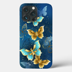 Goldene Schmetterlinge Case-Mate iPhone Hülle