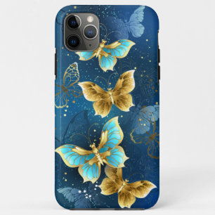 Goldene Schmetterlinge Case-Mate iPhone Hülle