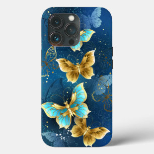 Goldene Schmetterlinge Case-Mate iPhone Hülle