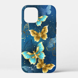 Goldene Schmetterlinge Case-Mate iPhone Hülle