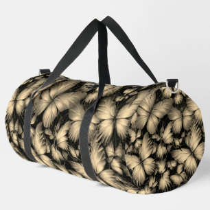 Goldene Schmetterlinge drucken Duffle Bag