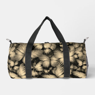 Goldene Schmetterlinge drucken Duffle Bag