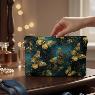 Goldene Schmetterlinge Klein Zubehörtasche