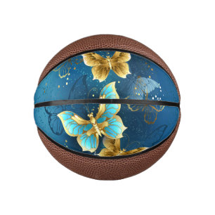Goldene Schmetterlinge Mini Basketball