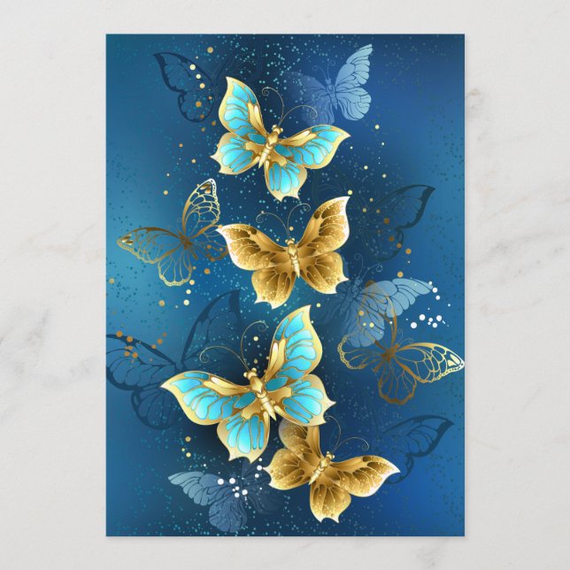 Goldene Schmetterlinge Programm (Vorderseite)