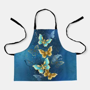 Goldene Schmetterlinge Schürze
