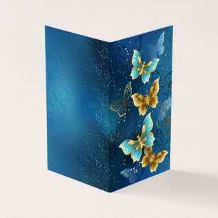 Goldene Schmetterlinge Visitenkarten