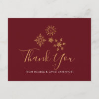 Goldene Schneeflocken Weihnachten Danke