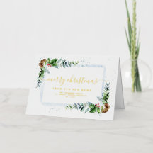 goldene Schrift Meristmas bewegende Anzeige