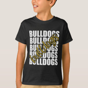 Goldene Schulsportfans T-Shirt