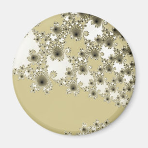 Goldene Seeigel Magnet