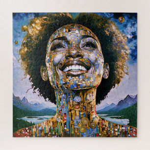 "Goldene Seele, unendliche Himmel" Puzzle