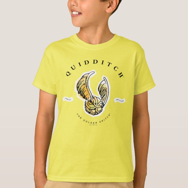 Goldene Snitz T-Shirt (Vorderseite)