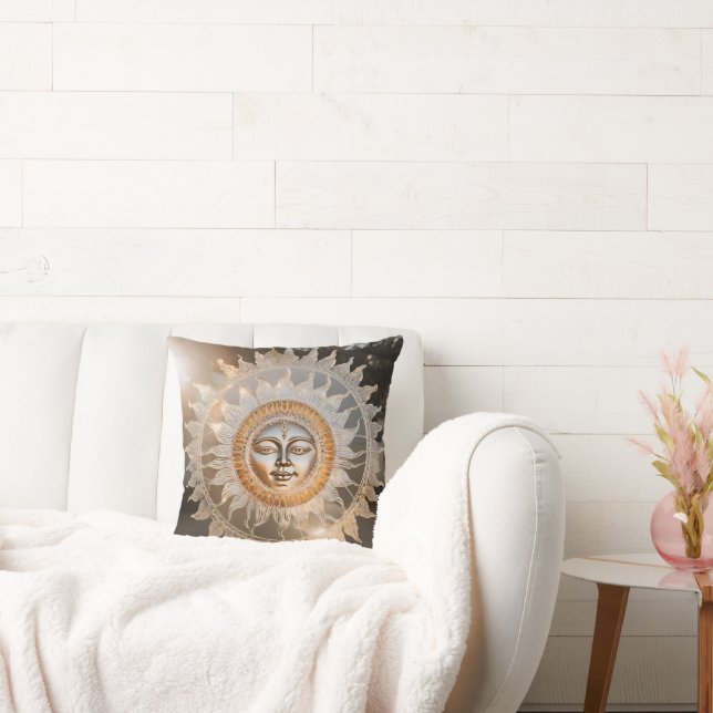 Goldene Sonne Kissen (Liege)