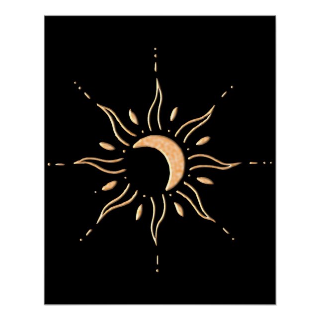 Goldene Sonne  Poster (Vorderseite)