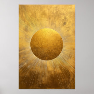 Goldene Sonne Poster