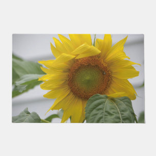 Goldene Sonnenblume Fußmatte