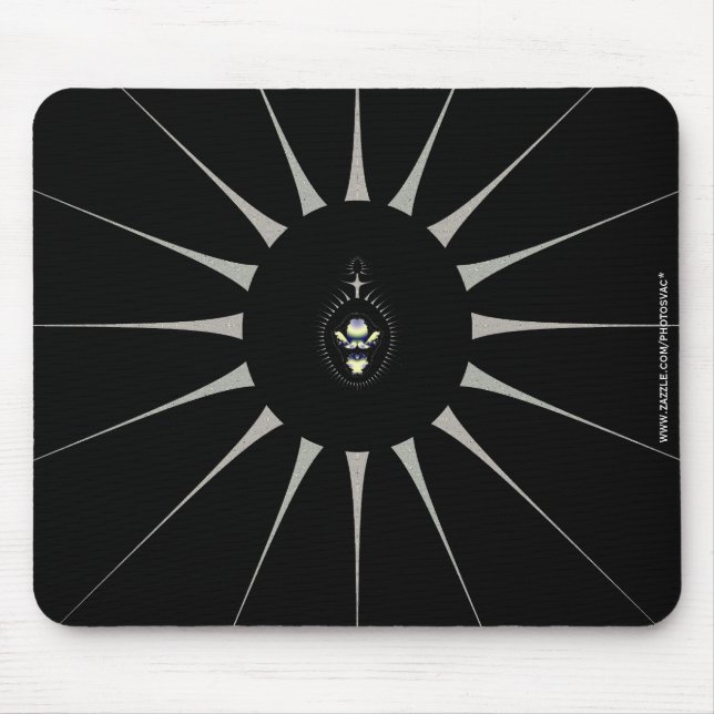 Goldene Spinne Mousepad (Vorne)