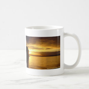 Goldene Spritzen-Kaffee-Tasse Tasse
