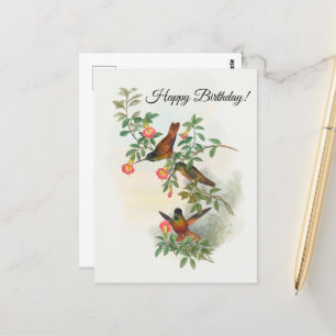 Goldene Star-Frontkarte Postkarte