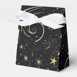 Goldene Sterne Geschenkboxen mit Multifunktionslei Geschenkschachtel