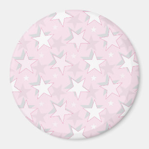 Goldene Sterne Muster 1 Magnet