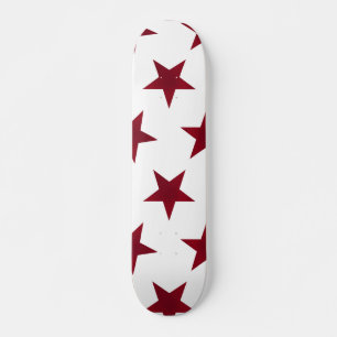 Goldene Sterne Muster 7 Skateboard
