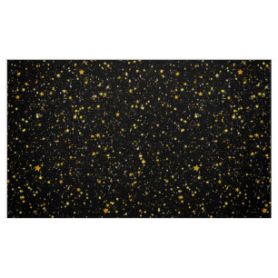 Goldene Sterne Stoff