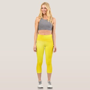 Goldene Stille Capri Leggings
