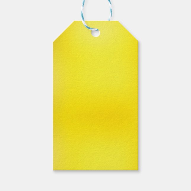 Goldene Stille Geschenkanhänger (Vorderseite)