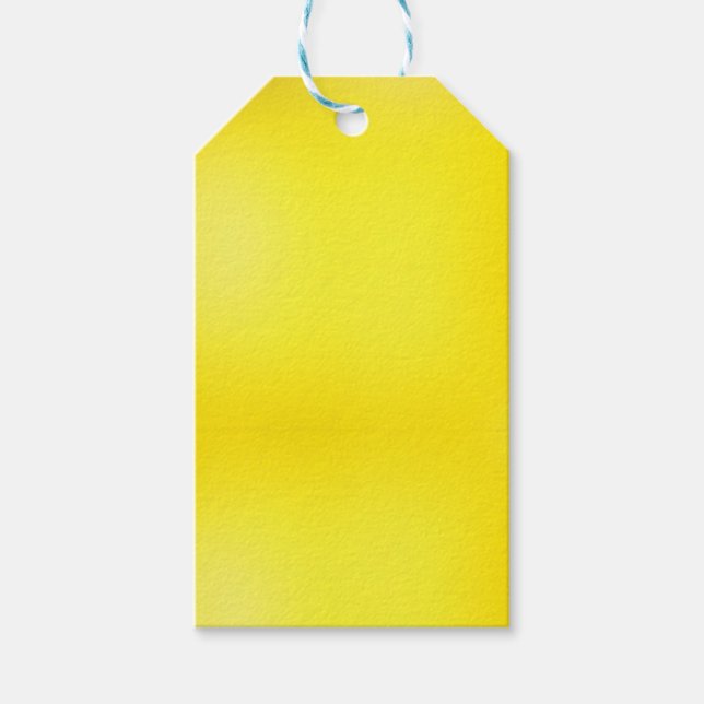 Goldene Stille Geschenkanhänger (Vorderseite)