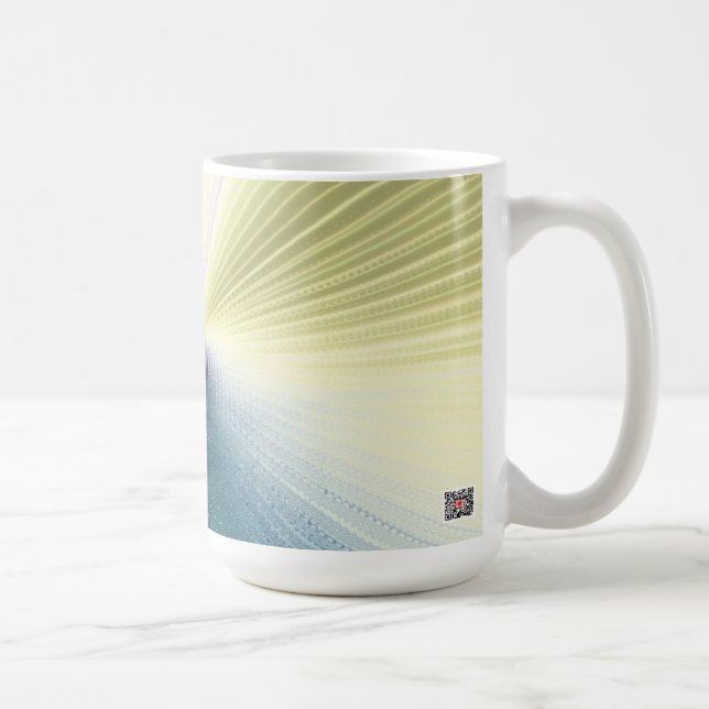 Goldene Strahlen Kaffeetasse (Rechts)