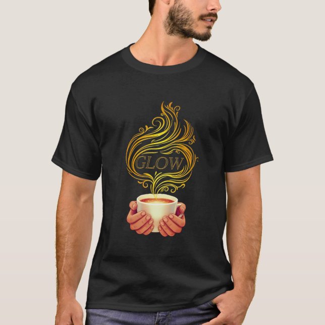 Goldene Stunde Glow Luxus Komfort Lifestyle T-Shir T-Shirt (Vorderseite)