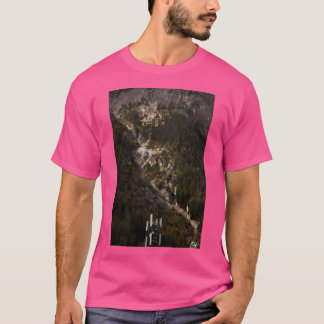 Goldene Stunde im Rockies-Aktiv T-Shirt