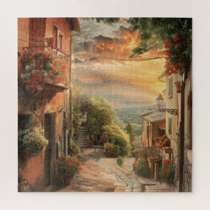 Goldene Stunde in der Italienischen Alley Puzzle