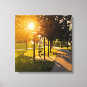 Goldene Stunde Leinwanddruck