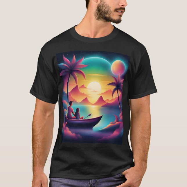 Goldene Stunde Liebe T-Shirt (Vorderseite)