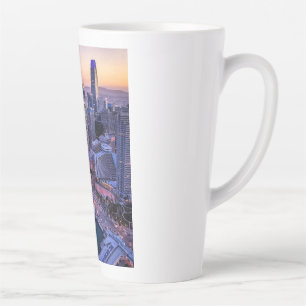 Goldene Stunde Luftbild von San Francisco City Milchtasse