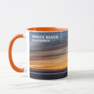 Goldene Stunde Sonnenuntergang - Venice Beach, CA  Tasse