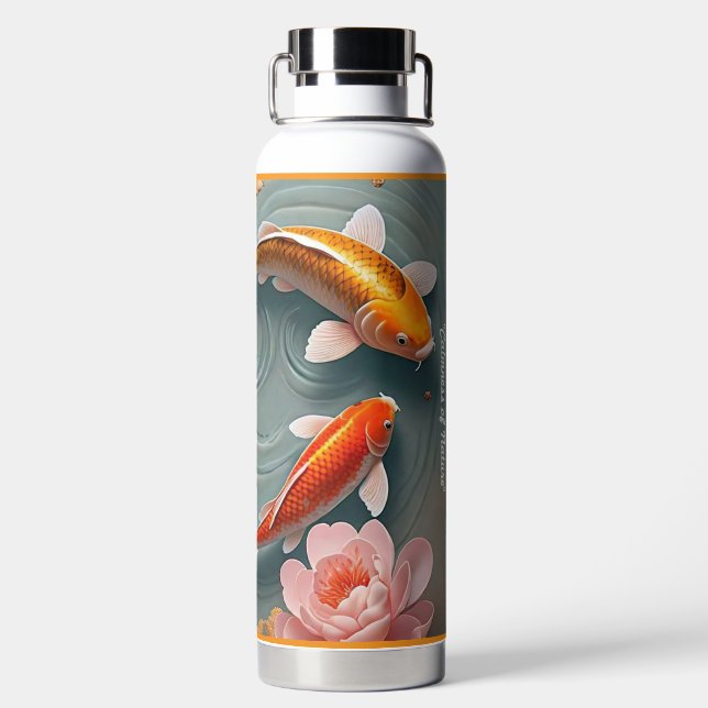 "Goldene Stunde" Trinkflasche (Rückseite)