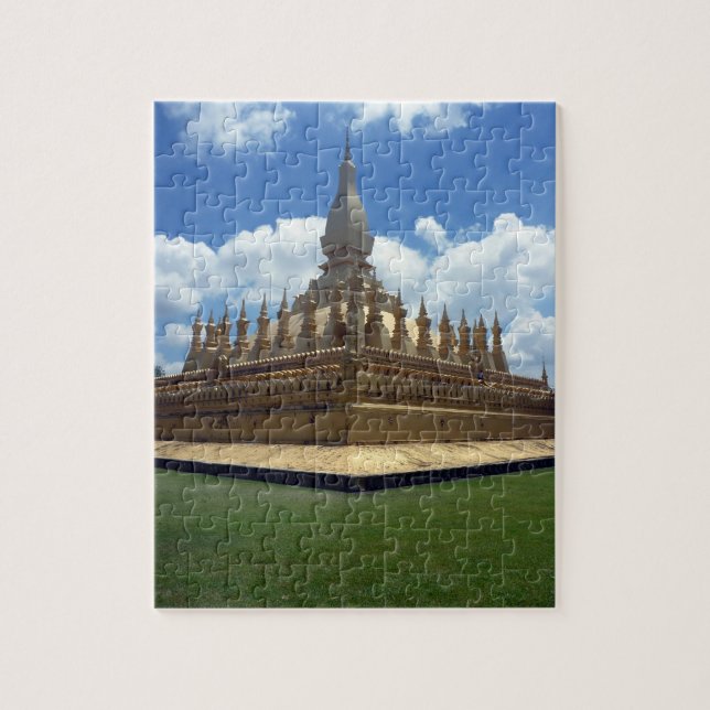 goldene Stupa Puzzle (Vertikal)