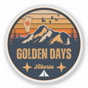 Goldene Tage, Alberta Aufkleber